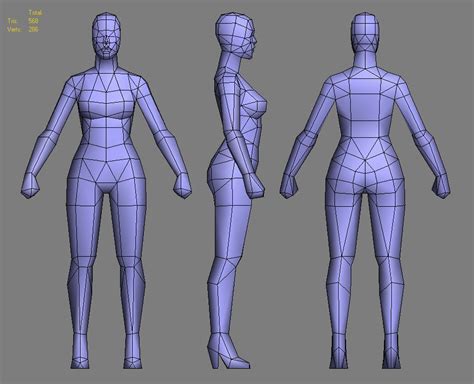 Tutorial Images D Character Modeling Layth Jawad Character