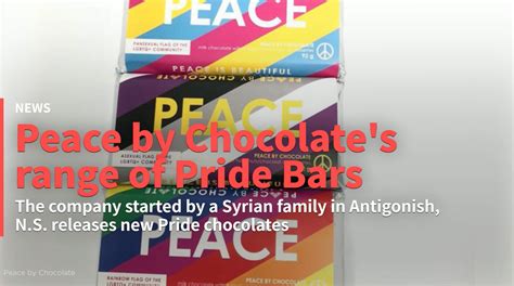 Peace By Chocolate Creates A Full Range Of Pride Bars Video