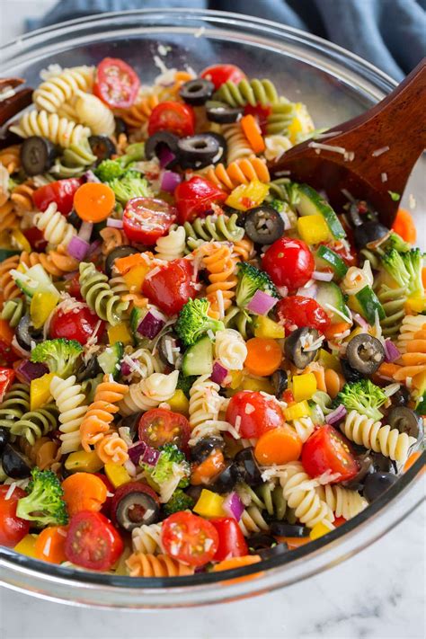 Cold Pasta Dishes For Kids Pasta Cold Olives Rotini Yummly Bester