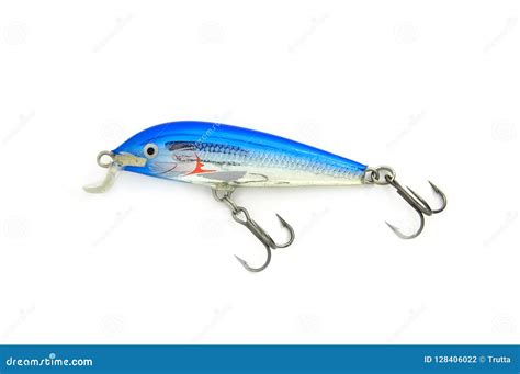 Fishing Bait Wobbler Isolated On White Stock Photo Image Of Pike