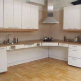 Don't shy away from cutting down cupboards to have them fit properly. Accessible Kitchens - An Overview - Part 1
