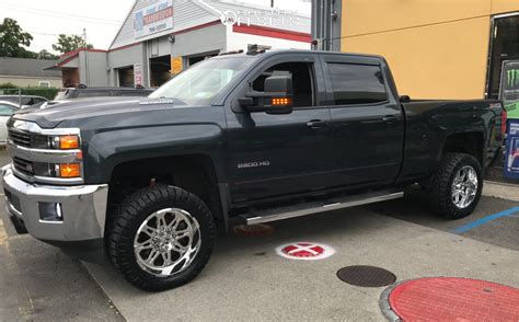 2017 Chevrolet Silverado 2500 Hd Wheel Offset Aggressive 1 Outside D87