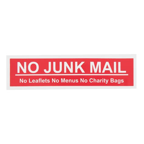Free Printable No Junk Mail Sign Printable Templates