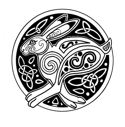 Celtic Hare Celtic Symbols Celtic Animals Celtic Art