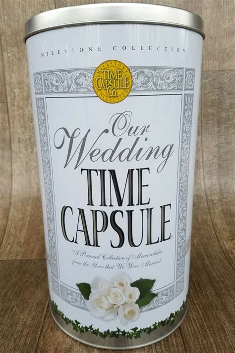 Wedding Time Capsule Wedding T Ideas Wedding Keepsake Wedding