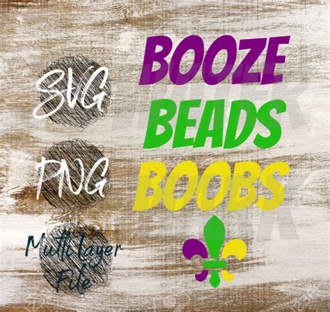 booze beads boobs svg mardi gras booze svg mardi gras beads svg mardi gras boobs svg