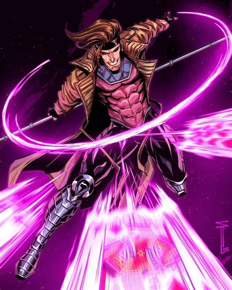 Gambit By Serg Acuña Xmen Gambit Marvel Xmen Comics Marvel Comics Art