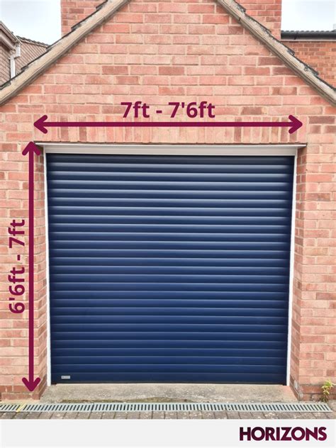 Garage Door Dimensions Size Guide Single And Double Horizons