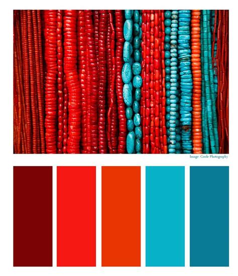Turquoise And Red Coral My Favorite Colors Turquoise Color