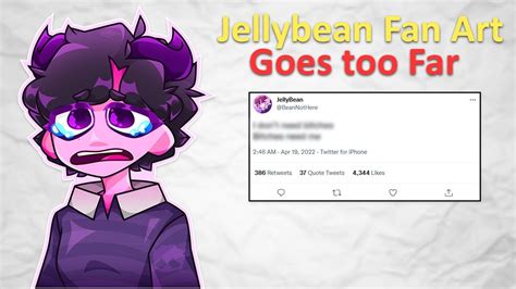 Jellybean Drama Continues Her Fan Art Has Gone Too Far She Responds Youtube