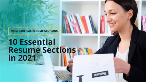 10 Essential Resume Sections In 2022 Resume Builder Online