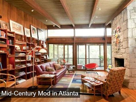 A Nature Lovers Mid Century Modern Ranch In Atlanta Mid Century