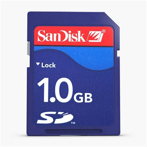 The 1gb sd card are loaded with impressive features to store large data amounts. sd card 1 gb 3d model