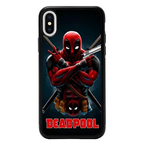 Deadpool W4044 Iphone X Xs Case In 2020 Case Rubber Lips Thermoplastic