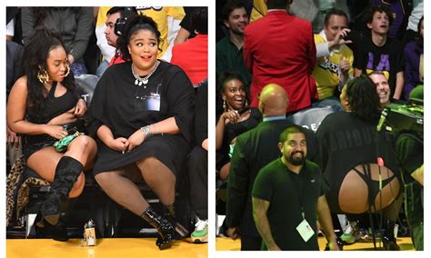 Lizzo Twerking In A Thong At The Lakers Game Is A Damn Delight Glamour