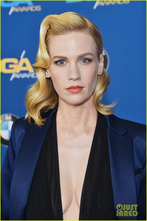 Photo January Jones Turns Heads In Sexy Outfit At Dga Awards 10 Photo 3298449 Just Jared