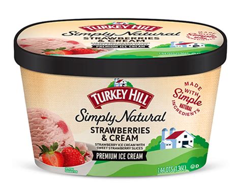 Turkey Hill Dairy Strawberries Cream