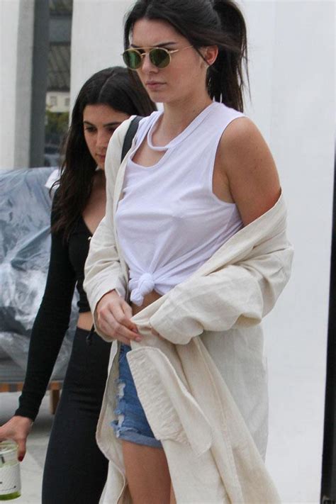 Kendall Jenners Most Outrageous Nip Slips And Naked Moments Of All Time