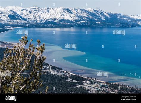 Heavenly Ski Resort At Lake Tahoe Stock Photo Alamy