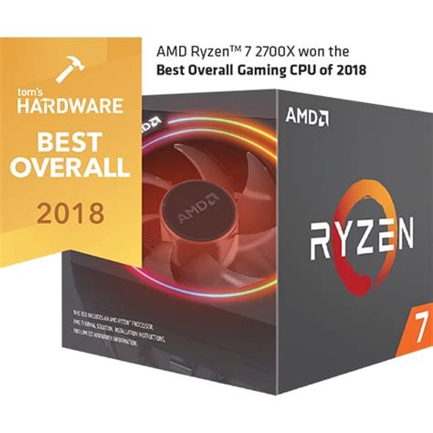 Amd Ryzen 7 2700x 8 Core16 Thread 37ghz 435ghz 20mb 105w Tdp