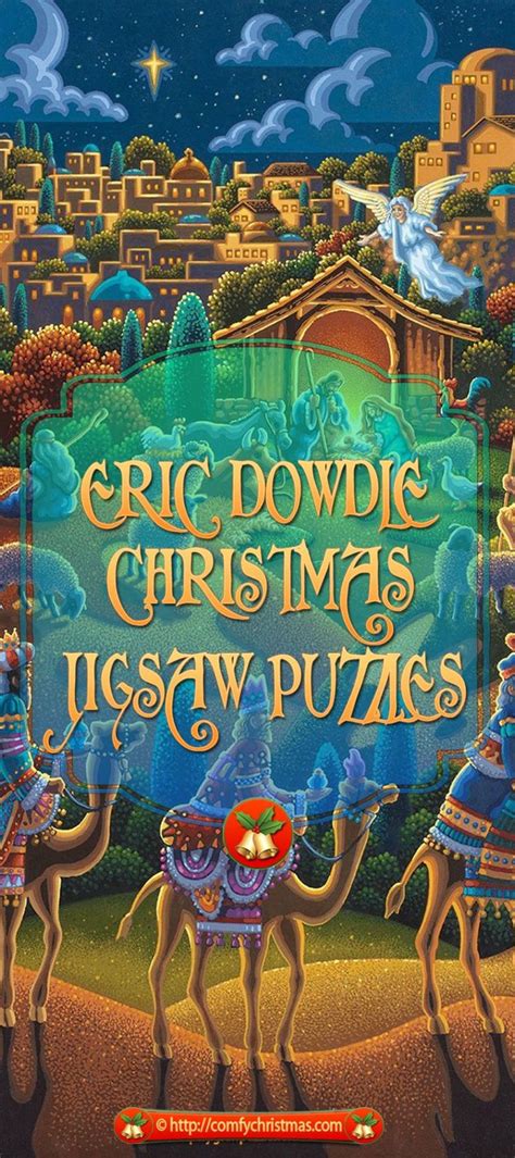 Eric Dowdle Christmas Puzzles Gorgeous Folk Art Jigsaw Puzzles