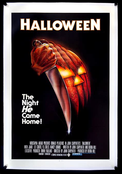 Halloween 1978 Original One Sheet Movie Poster Original Film Art