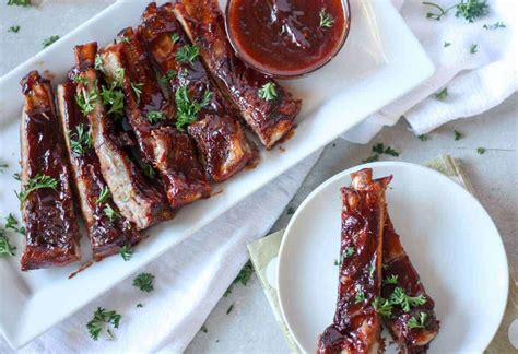 Slow Cooker Pork Ribs With Bourbon Bbq Sauce Sunday Supper Movement