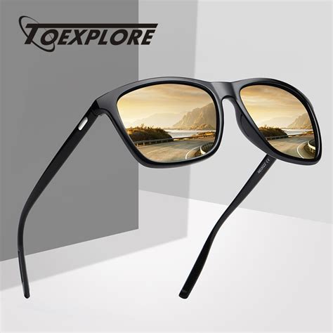 toexplore polarized men s anti glare sunglasses women sports eyewear driving goggles luxury
