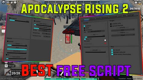 Roblox Apocalypse Rising Best Free Script Hack Fly Aimbot