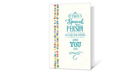 While the spot isn't about romance at all, it does a very nice job of repositioning the card from i'm too lazy to write it myself to i don't have another way to say it. smart strategy that increases the value of the card. You Are Special Printable | American Greetings