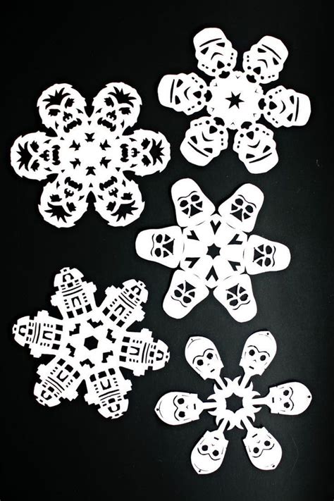 Incredible Star Wars Paper Snowflake Designs We Loved Making Our Own