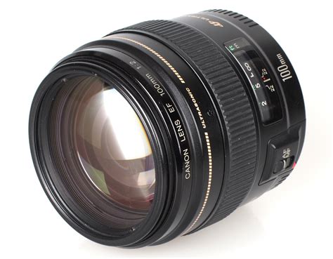 【レンズ】 Canon Ef 100mm F2 Usm Medium Telephoto Autofocus Lens Kit， Usa With Pro Optic 58mm Mc Uv