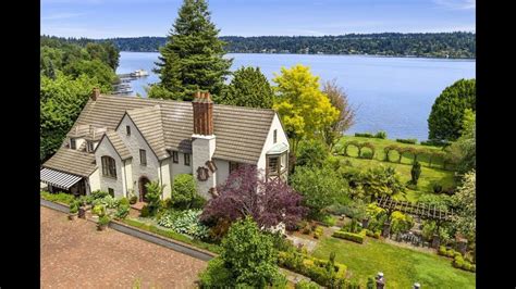 Magnificent Lakefront Estate In Seattle Washington Sothebys International Realty Youtube