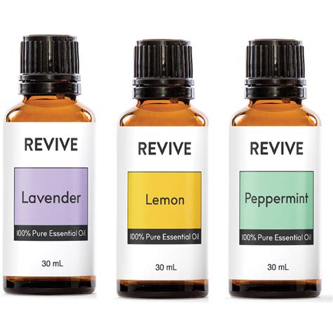 Top 3 Essential Oils 30ml Revive Essential Oils