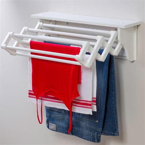 Wooden Wall Mounted Clothes Drying Rack Drying Racks For Clothes