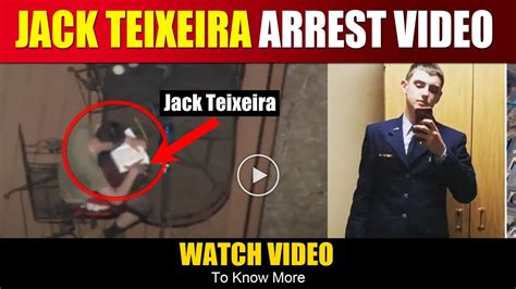 Jack Teixeira Arrest Video Jack Teixeira Arrested By The Fbi Jack