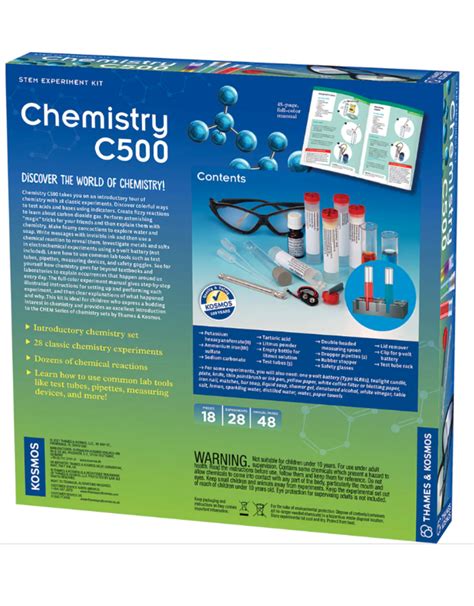 Thames And Kosmos Science Kit Chemistry C500 Pow Science Llc