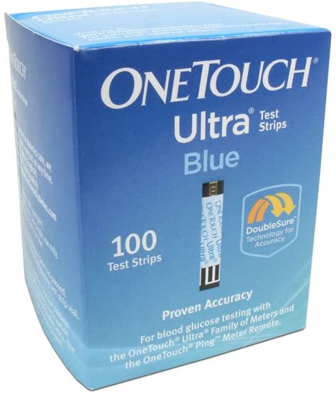 Onetouch Ultra Blue Blood Glucose Test Strip Count Emrahergul