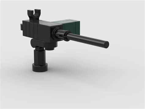 Lego Moc M2 Browning 50 Cal Machine Gun By Ceoofaleg Rebrickable