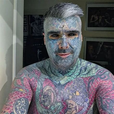 Britains Most Tattooed Man Hits Back At Trolls Rude Comment About His