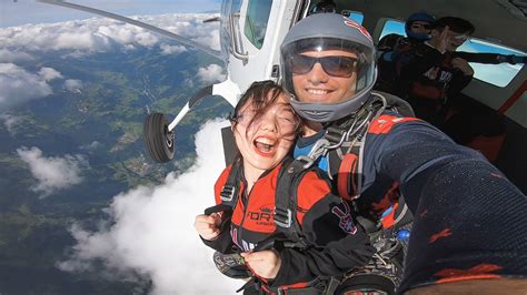 Airplane Skydiving Jump The Swiss Alps