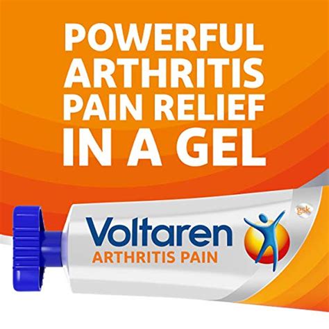 Voltaren Arthritis Pain Gel For Topical Pain Relief 352 Oz Pack Of 1