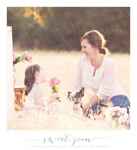Sweet Mother Daughter Session Sweet Jean Photography