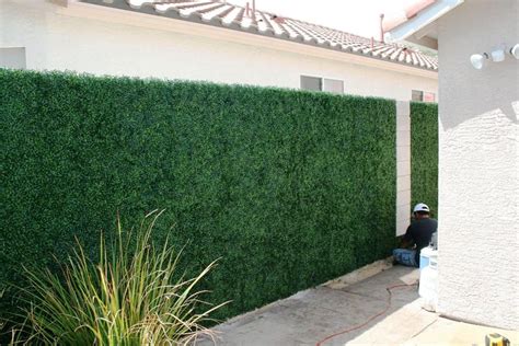 Great Fake Ivy Privacy Fence Artificial Hedge