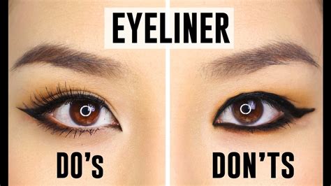 But once mastered, a liquid eyeliner can be very easy to apply and a preferable option. 12 COMMON EYELINER MISTAKES YOU COULD BE MAKING | Do's and ...