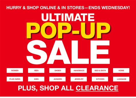 Macys Ultimate Pop Up Sale February 2017 Magic Style Shop