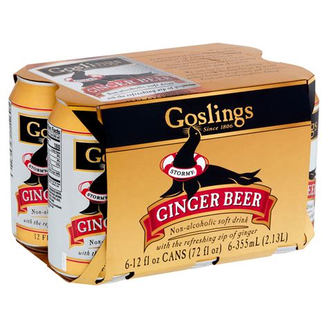 Gosling Stormy Ginger Beer Cocktail Mixer 12 Fl Oz