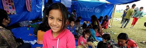 In Nepal Unicefs Child Friendly Spaces Help Children Cope After The