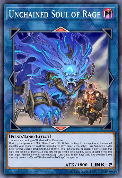 Unchained Soul Of Rage Yu Gi Oh Card Database YGOPRODeck