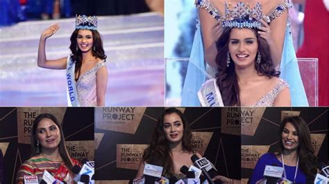 Celebs Talks About Miss World 2017 Manushi Chhillar After 17 Years